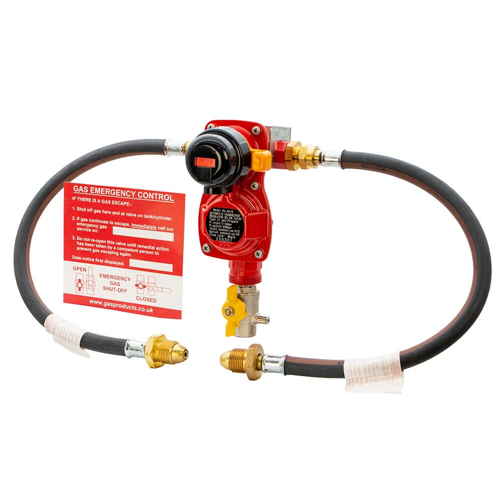 ITO Automatic Changeover 8kg/hr Gas Regulator Kit - UK POL, AX8