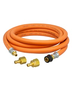 Premium Universal 1.5m Quick Release Gas Hose for Caravan Gas BBQs, BBQKITQR3M