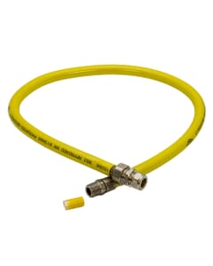GFS® HobLine Gas Hob Connection Hose - 1/2"BSP MT x 1000mm, BFGHHMM