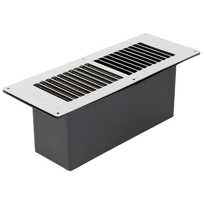 Stadium BM435/C Chrome Standard Floor Ventilator