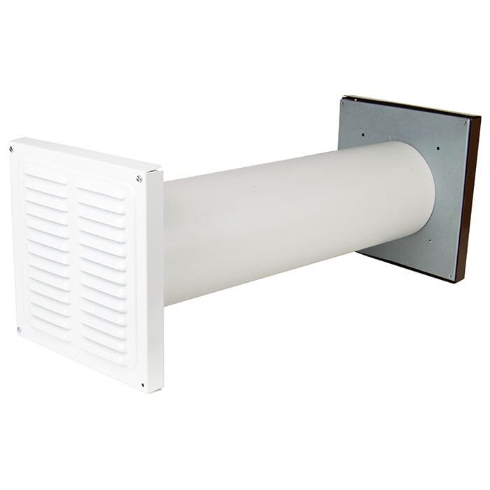 Stadium BM460/W Flush Fit Door Ventilator - Pack of 2