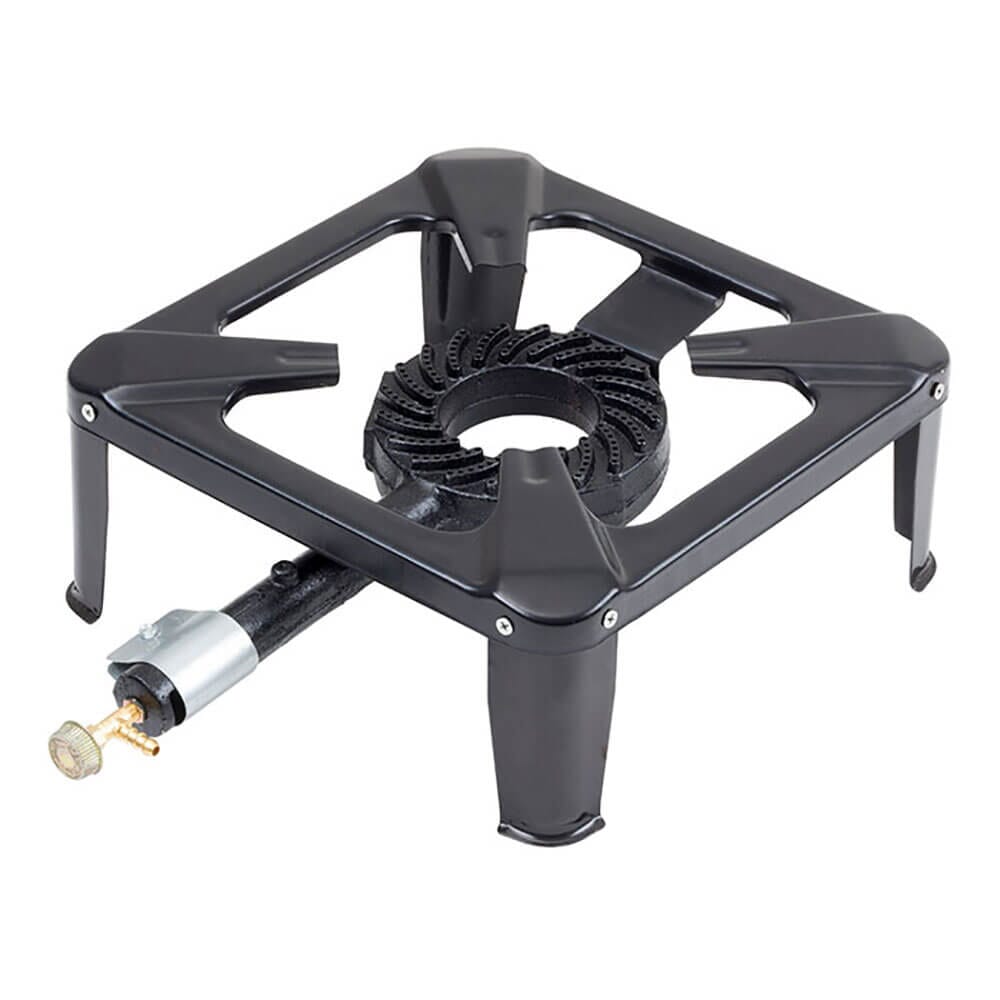 Lifestyle 7kW Large Square Cast Iron Gas Boiling Ring Gas