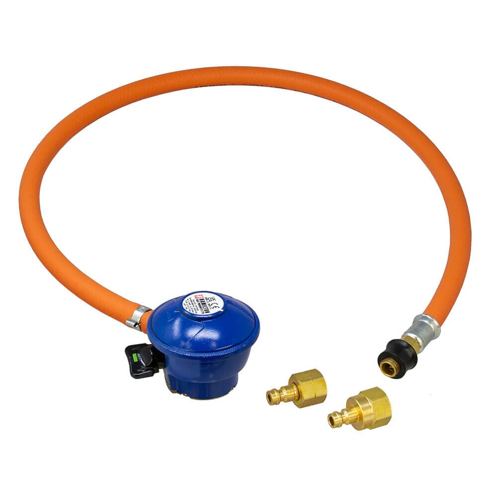Universal Quick Release 21mm Butane Gas Regulator & Hose for BBQ Grills, CAD79