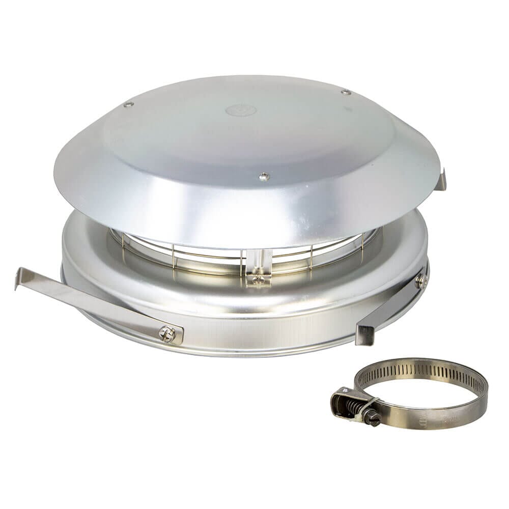 Colt Top 2 Aluminium Chimney Cowl, CO100A, CTALS2002