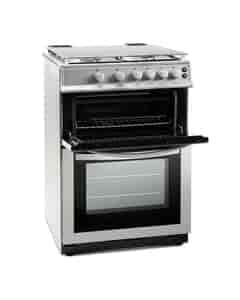 Montpellier MDG600LS Silver LPG 60cm Double Oven, 602808
