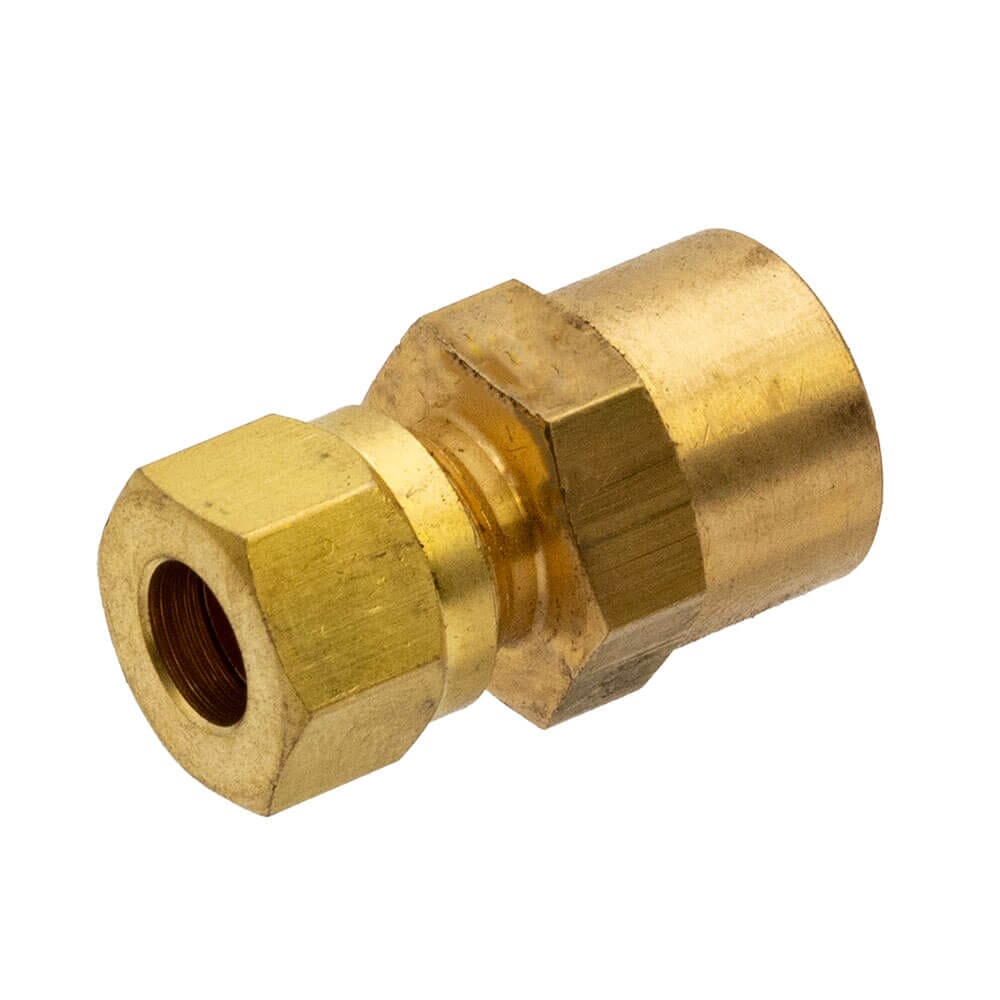 Brass Compression Female Adapter – 5/16" x 1/4" BSP FM, DC12/20/162