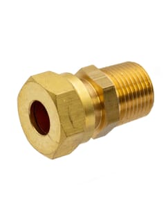 Brass Compression Male Adapter – 3/8" x 3/8" BSPT , DC13/24/243