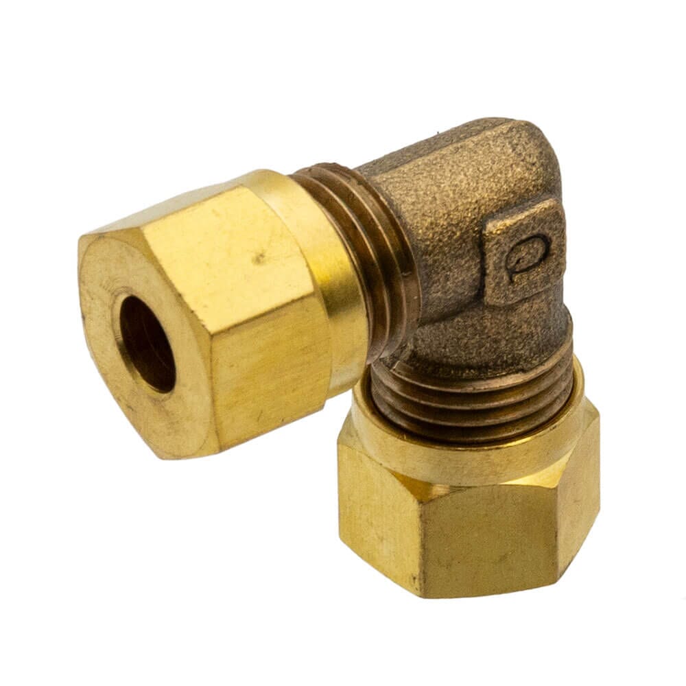 Brass Compression Equal Elbow – 1/4", DC19/16