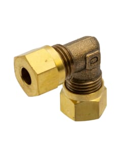 Brass Compression Equal Elbow – 1/4", DC19/16