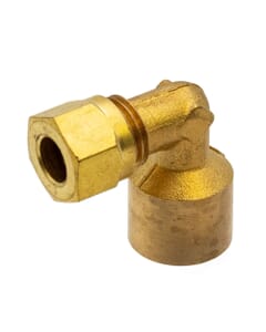 Brass Compression Elbow x BSP Female – 5/16" x 1/4", DC22/20/162