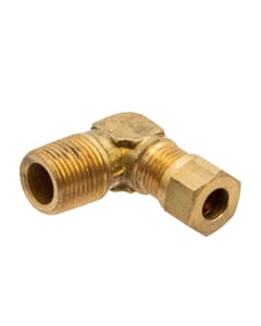 Brass Compression Elbow x BSPT Male – 5/16" x 3/8", DC23/20/243