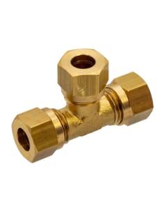 Brass Compression Equal Tee – 5/16", DC29/20