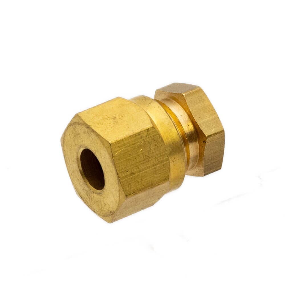 Brass Compression Stop End – 1/4", DC54/16