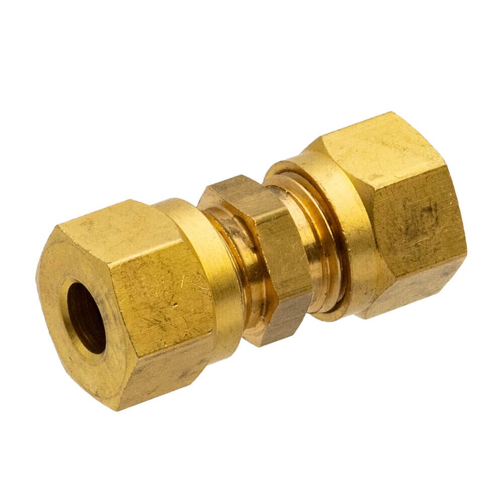 Brass Compression Reducing Coupler – 1/4" x 5/16", DC10/20/16