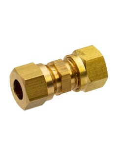 Brass Compression Equal Coupler – 5/16", DC9/20