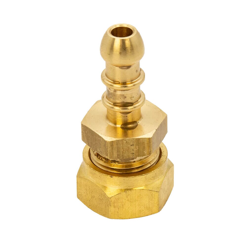 Fulham Gas Hose Nozzle - 3/8" Compression x 10mm