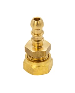 Fulham Gas Hose Nozzle - 3/8" Compression x 10mm, DC96/24