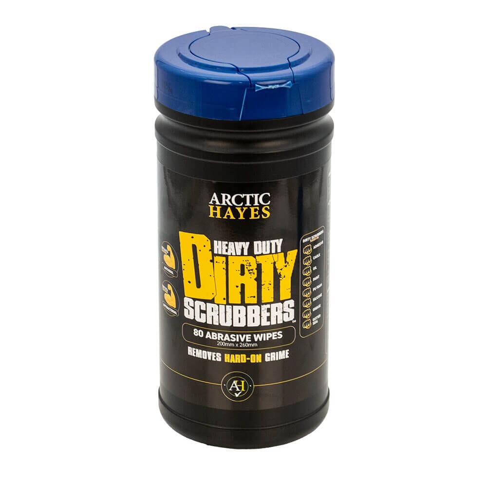 Arctic Hayes Dirty Scrubbers Heavy Duty Abrasive Wipes – 80 Pack, DSW80