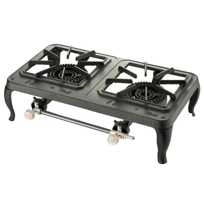 Foker Cast Iron Double Burner Europa Gas Boiling Ring Commercial