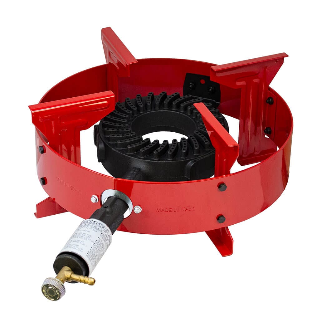 Foker 8.8kW Large Round Gas Boiling Ring with Windshield, HA317