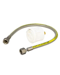 Gaslow White Refill Kit with 600mm Fill Hose, 01-4106