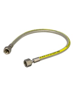 Gaslow 2nd Cylinder 600mm Connector Stainless Steel Hose, 01-4200