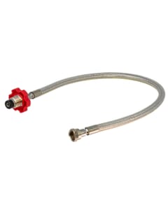 Gaslow Easy-Fit 750mm Propane Stainless Steel Gas Pigtail - POL x W20, 01-6050-SS