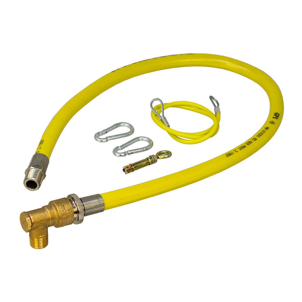 GFS® Bayonet Gas Catering Hose - 1/2" x 1500mm , GP1014
