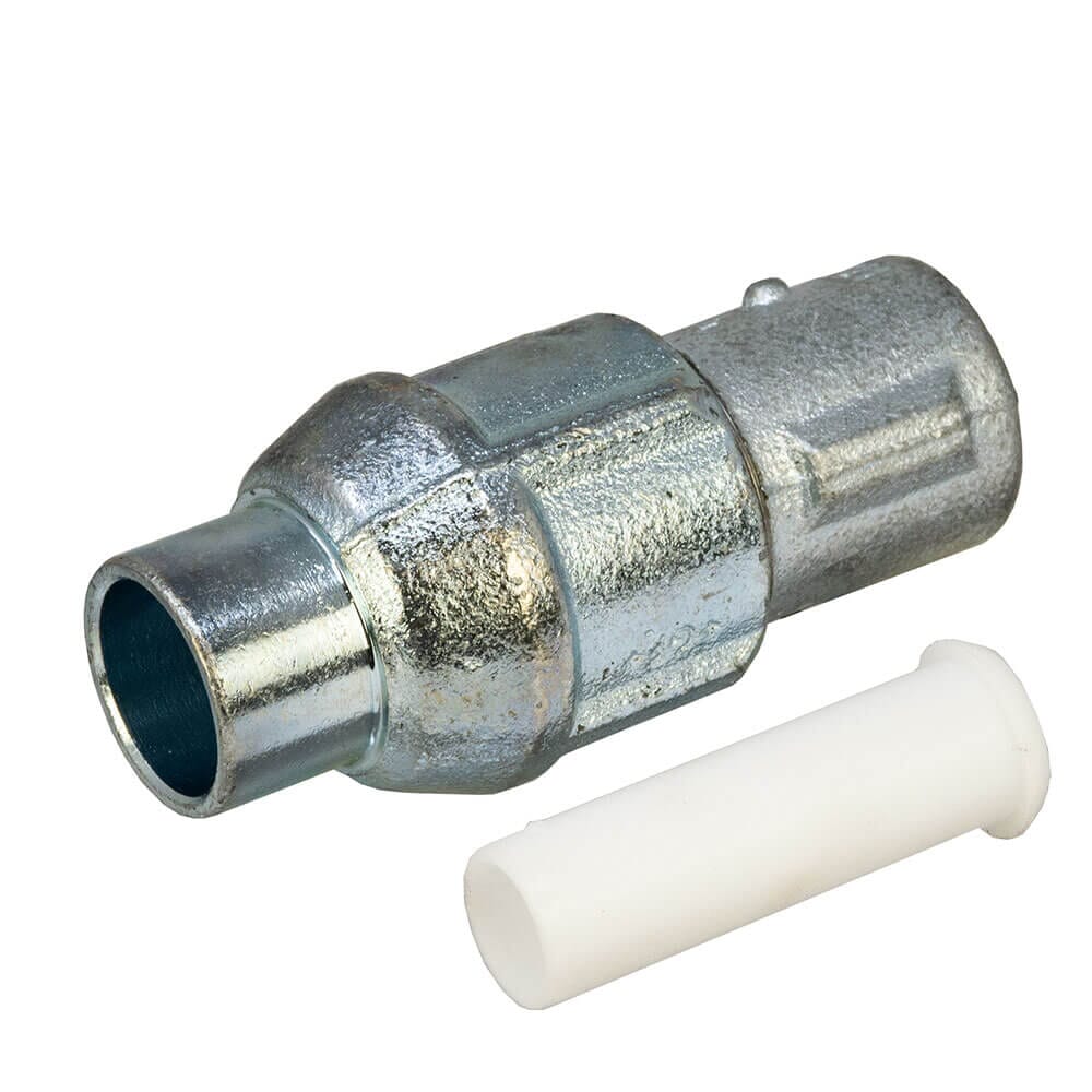 Primofit Galv Gas Adaptor with GRP Sleeve - 3/4" BSPM x 25mm MDPE, GP300