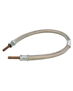 LPG High Pressure Galv. Braided Gas Hose - 5/16" Copper Standpipe x 24", GPA/020