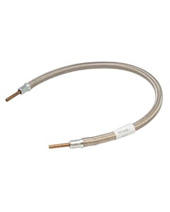 1/4" Standpipe x 600mm LPG Stainless Steel Overbraid Gas Hose Assembly. GPA/06/600