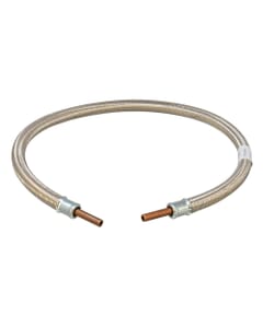 LPG Stainless Steel Overbraid Gas Hose - 10mm Copper Standpipe x 36", GPA/080/SS