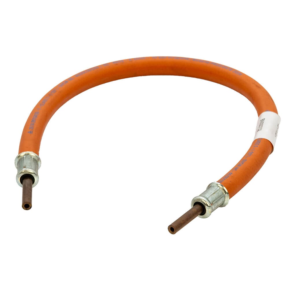 LPG High Pressure Gas Hose - 1/4"  Copper Standpipe x 18"