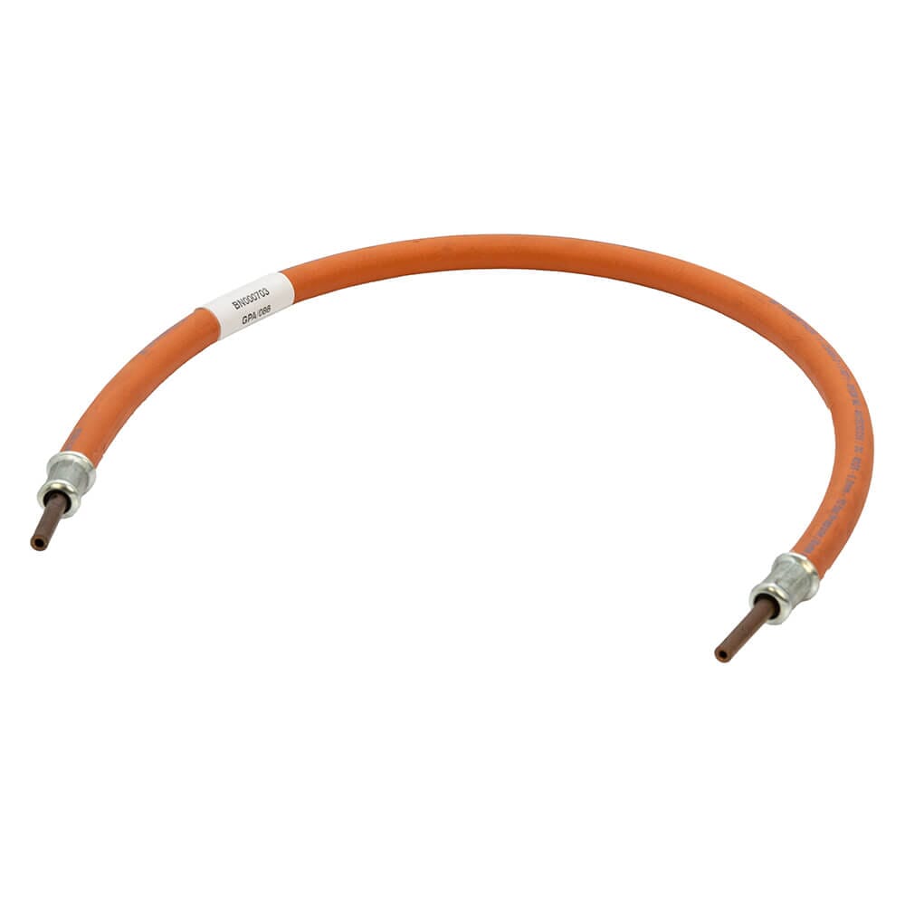 LPG High Pressure Gas Hose - 1/4"  Copper Standpipe x 24", GPA/086