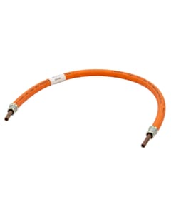 LPG High Pressure Gas Hose - 8mm Copper Standpipe x 24", GPA/089, Secure Copper Standpipe End for LPG Hose