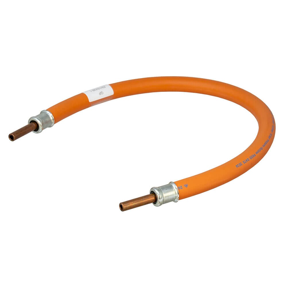 LPG High Pressure Gas Hose - 10mm Copper Standpipe x 24", GPA/093