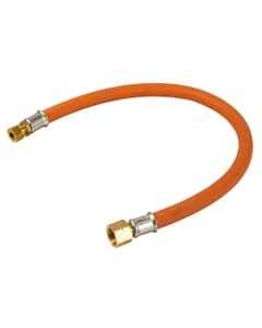 LPG High Pressure Gas Hose - 8mm Comp x 1/4" LH Bsp FM - 450mm, GPA/450/COMP