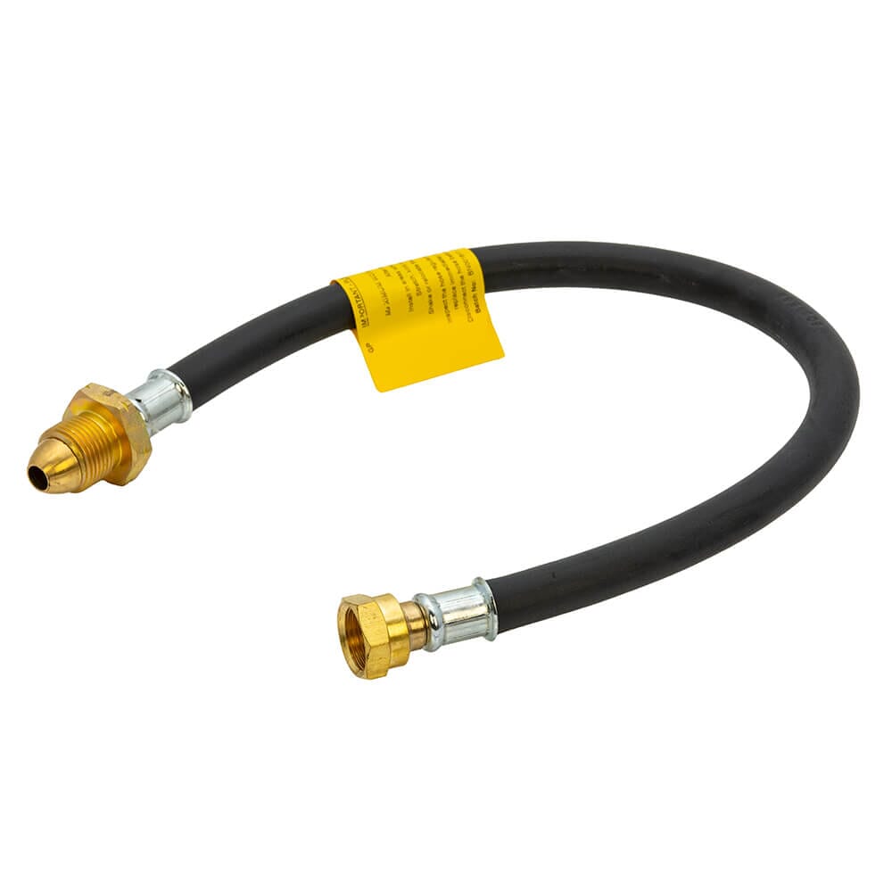 20" Propane Pigtail Hose - ST POL x W20, GPT/002/S. UK-made 20" propane pigtail hose, ST POL x W20, EN 16436-1 Class 3, Calor approved.