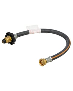 450mm Easy- Fit Handwheel Propane Gas Pigtail - NR POL x W20, GPT/092/NR/HW