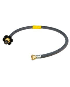 750mm Handwheel Propane Gas Pigtail ST POL x W20, GPT/094/S/HW