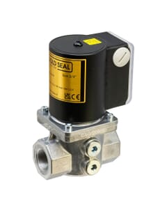 Gold Seal Gas Solenoid Shut Off Valve Auto Reset - 3/4", GSV20G