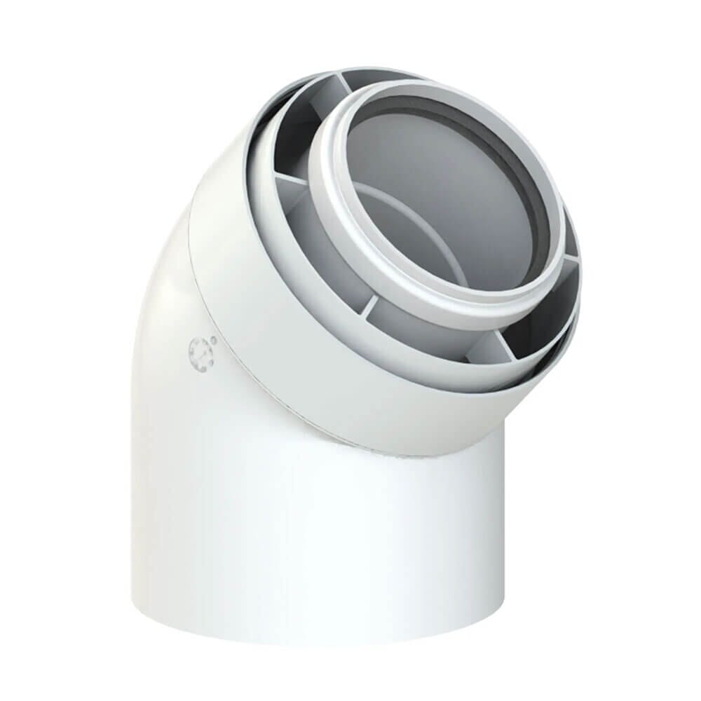 Navien 60/100 45 Degree Flue Bend