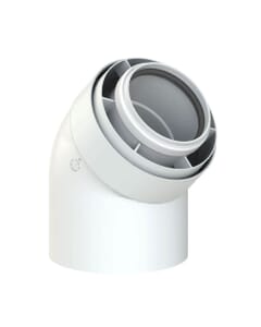 Navien 60/100 45 Degree Flue Bend