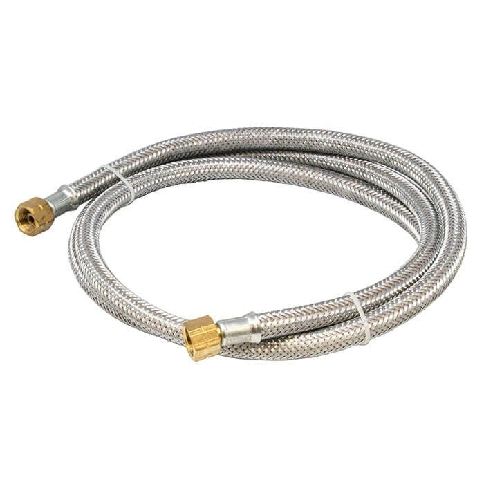 Propane High Pressure Galv. Braided Gas Hose - 3/8