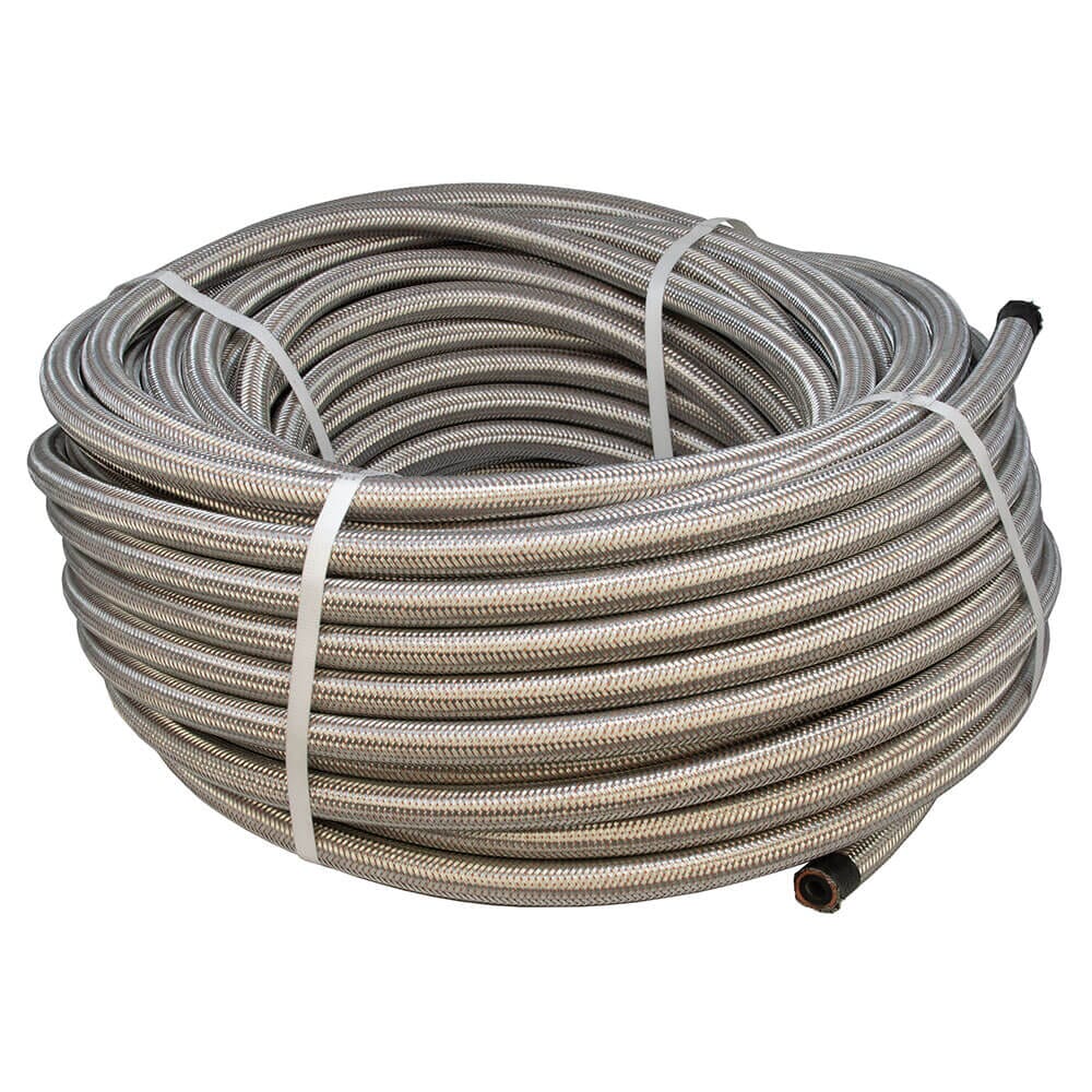8mm Butane/Propane LPG Hose with Stainless Steel Overbraid, H20P/08/SSO