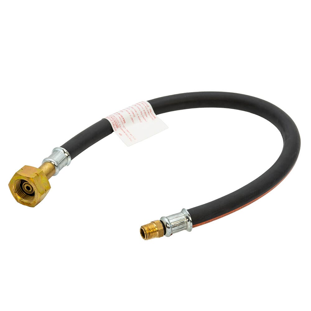 20" Propane/Butane Gas Pigtail – NR Butane Nut x 1/4" BSP M