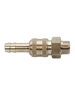 Quick Release LPG Gas Hose Nozzle - 1/4" BSP Male x 8mm, HA034