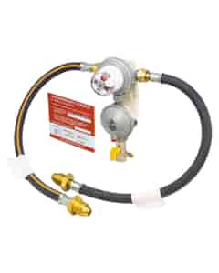 Cavagna Automatic Changeover LPG Propane Gas Regulator Kit - UK POL, HA108,