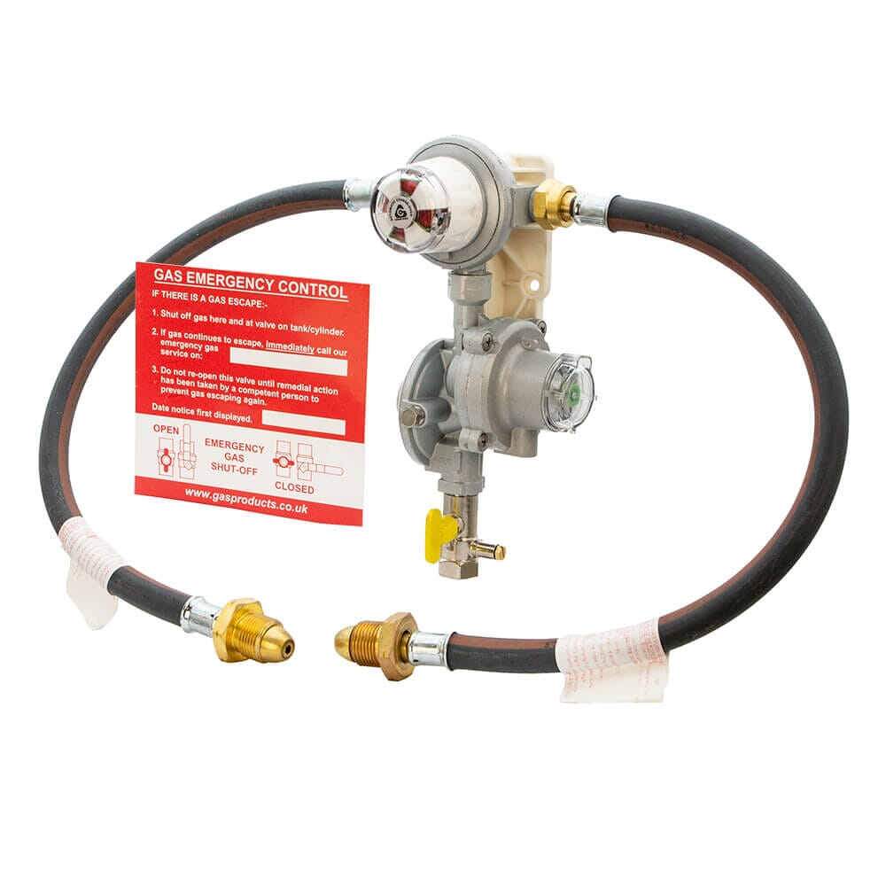 HGP Automatic Changeover LPG Gas Regulator with OPSO - UK POL, HA109