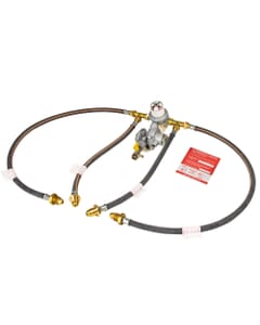 HGP 4 Pack Automatic Changeover Gas Regulator with OPSO - UK POL, HA1094PK